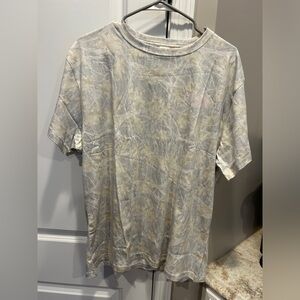 VS PINK Camo Campus Cotton Tee shirt NWT Large